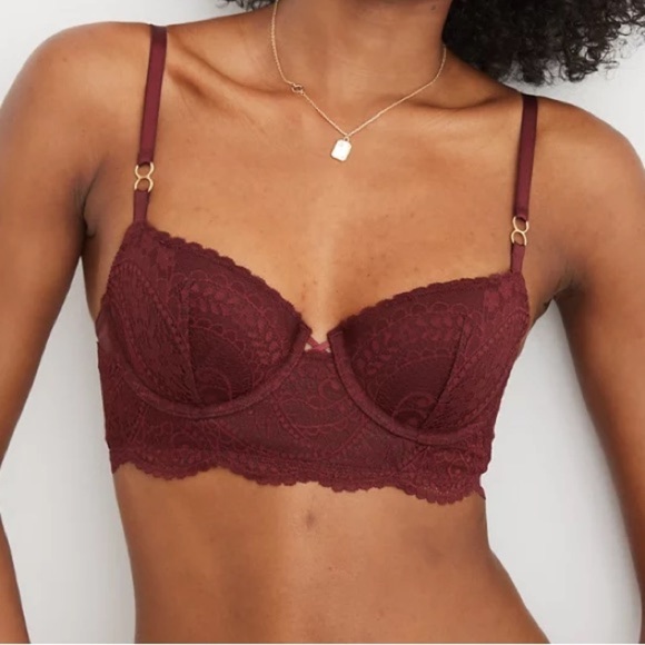 aerie Other - Aerie NWT Real Power Paisley Balconette Bra 36B